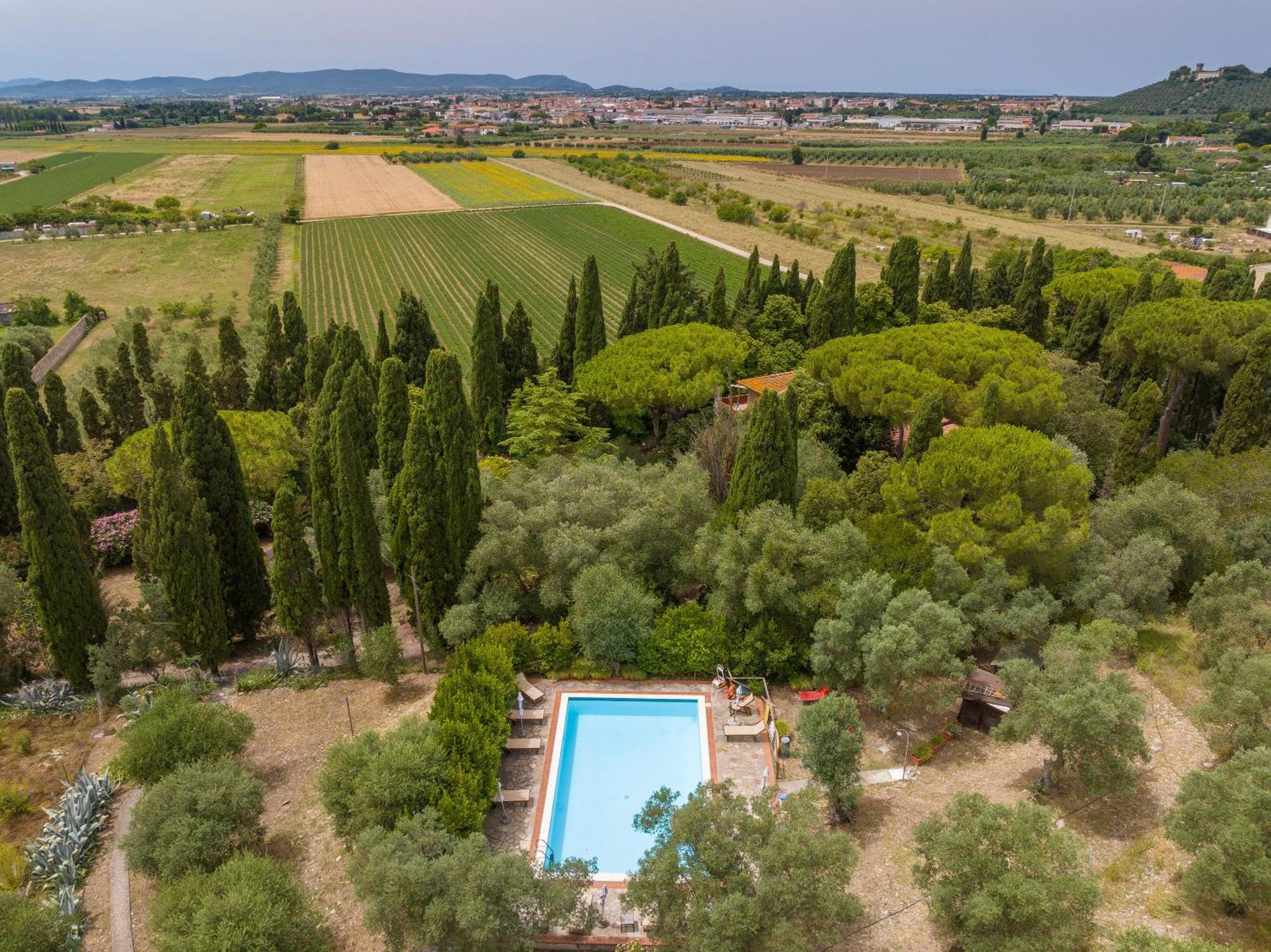 Villa I Tigli Campiglia Marittima Exteriör bild
