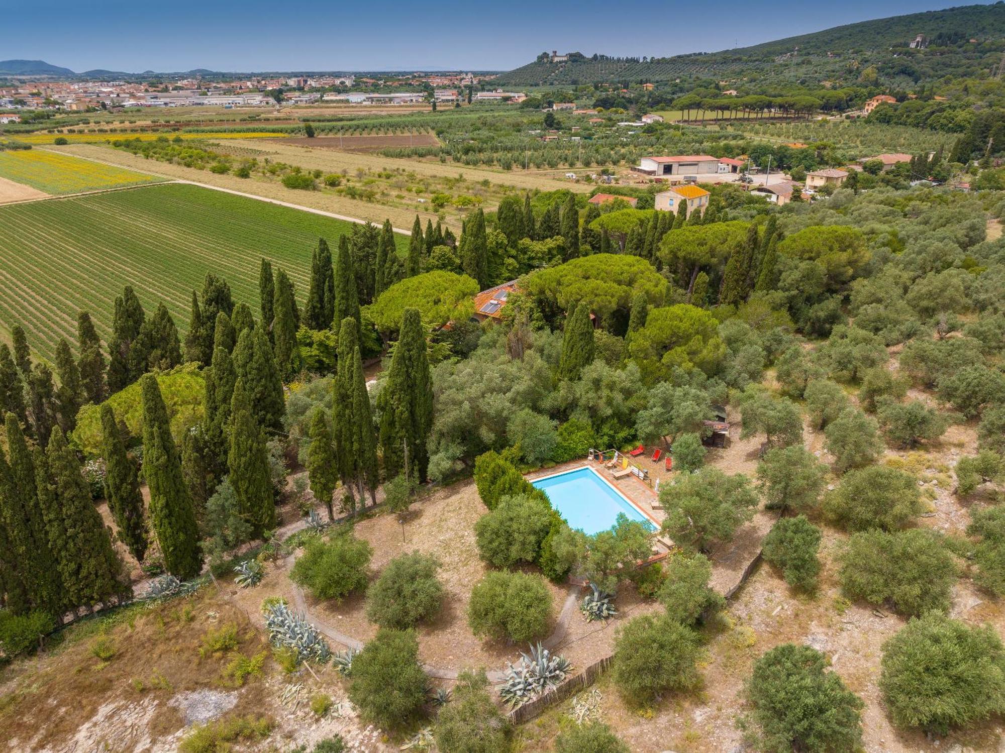 Villa I Tigli Campiglia Marittima Exteriör bild